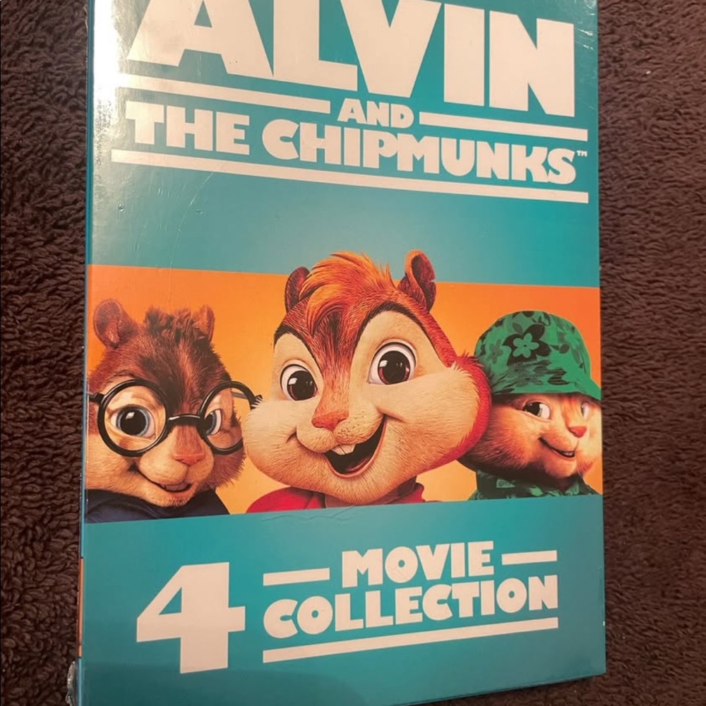 Alvin and the Chipmunks 4 Movie DVD Collection. NEW Sealed